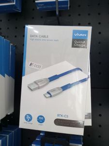 Kabel Data/VIVAN BTK-CS/TYPE-C/100CM/3A