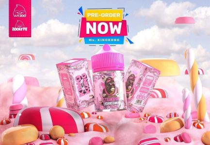 Strawberry Eclairs Candy Pink 60ml King Kong