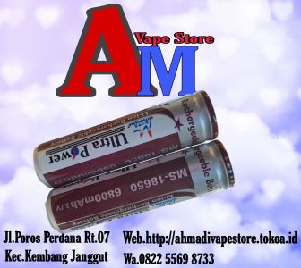 Batrai Ultra Power Coklat 6800mah