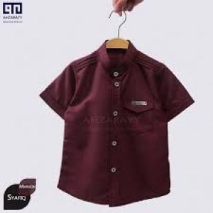 Koko ahzarayy syafiq maroon baby xl