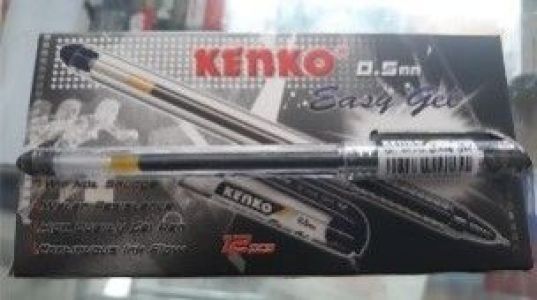 pulpen kenko easy gel hitam 0.5