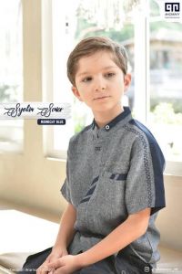 Koko ahzarayy syakir midnight blue kids L