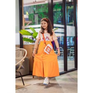 Set cloudbee sneaker orange