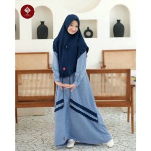 Gamis anv maryam blue 7