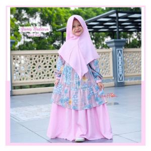 Gamis kaaffah nadeera pink xs
