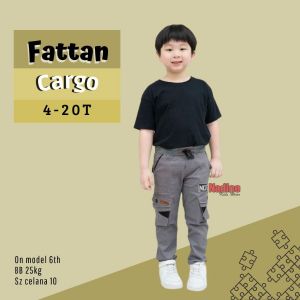 Celana fattan cargo grey 18
