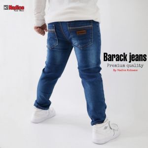 Celana nadine barack drak blue S