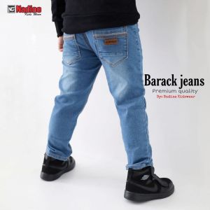 Celana denim nadine barack medium blue 