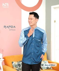Koko noura rafda royal blue dady L