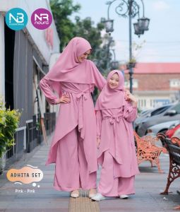 Tunik nubi adhita pink pink