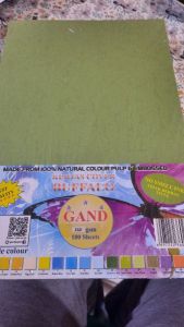 Kertas Kambing Gand 210gsm 100 shee