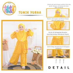 Tunik kaaffah yuraa medalion