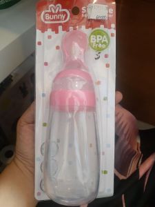 Bunny sendok bubur silicone