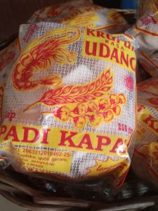 Kerupuk padi kapas udang