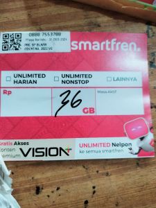 K Smartfren 42 GB 30 Hari 