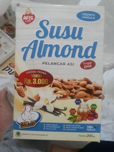 Susu almond french vanilla 200g