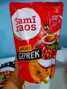 Sami Raos geprek 