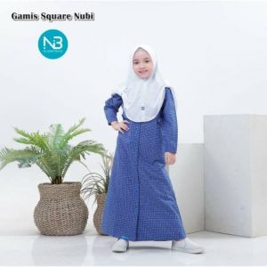 Gamis nubi square navy M