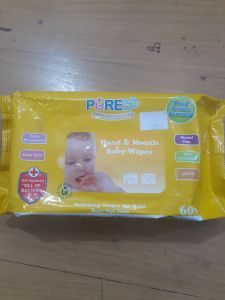 Tisu basah purebb 60 sheet 