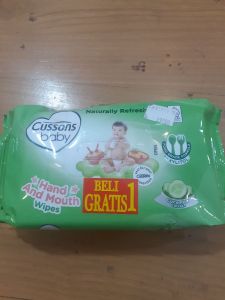 Tisu basah cusson hijau