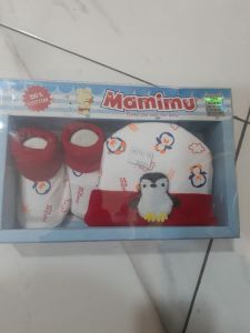 Topi set box baby boy