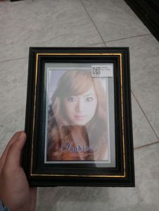 FRAME/ HITAM/ 5  7