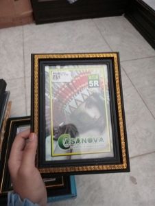 FRAME/ HITAM/ 5R