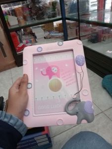 FRAME/ KARAKTER/ PINK/ 12.6CM  18.3CM