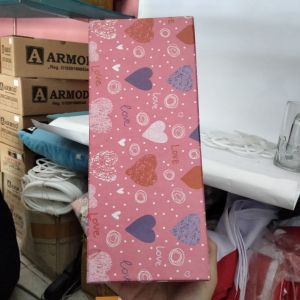 BOX KADO 25X10X6 CM/ MOTIF PINK LOVE