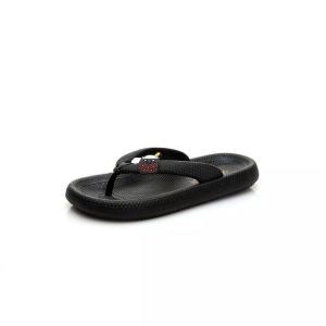  M2288-TG2 WONDERLY Sandal Jepit Anak Perempuan / Sendal Anak Perempuan / Sandal Anak Laki Laki / Sandal Anak Murah / Sandal Anak Karet / Sandal Jepit Anak Variasi: Anak Boba - Black,30/31 (20CM)