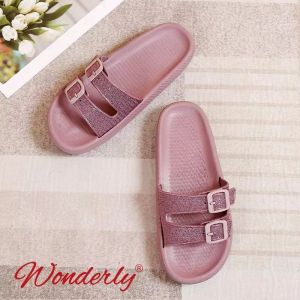  L1920-15 WONDERLY Sandal Wanita / Sandal Slop Variasi: Lilac,41 (26.5cm)