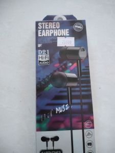 HF D21 HIFI AUDIO STEREO EARPHONE 