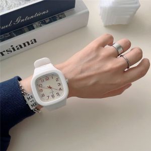  Jam Tangan Wanita A0200 Net Red Square Watch Variasi: Putih