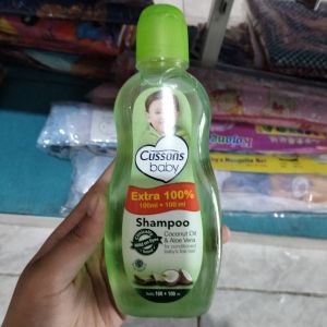 Cussons Baby Shampoo/ Coconut Oil & Aloe Vera/ 100+100 ml