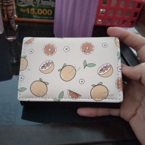 Dompet S. Orange Hitam 