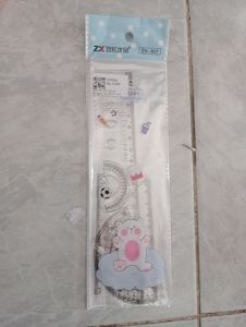 Penggaris Set ZX-017 Isi 4