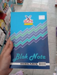Gelatik Kembar/ Blok Note Bergaris 