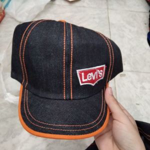 Topi Tuwil Denim Levis Oren