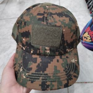Topi Komando Doreng Coklat 