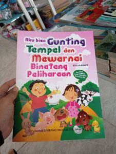 BI. Aku Bisa Gunting Tempel Dan Mewarnai Binatang Peliharaan 