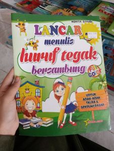 Lancar Menulis Huruf Tegak Bersambung 