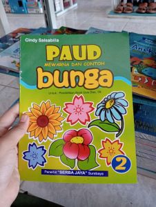 SJ Paud Mewarnai Bunga