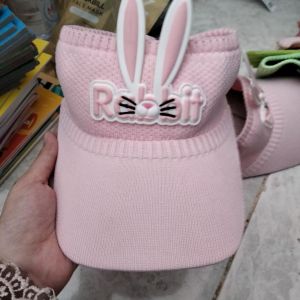 Topi Sport Anak Rabbit Pink