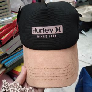 Topi Hurley Hitam 