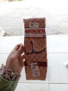 Onix All Size Coklat Motif