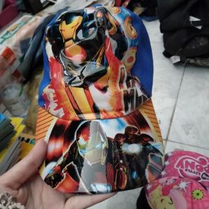 Topi Iron Man Biru