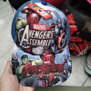 Topi Marvel Avengers Biru