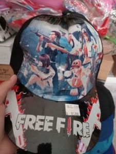 Topi Free Fire Hitam 