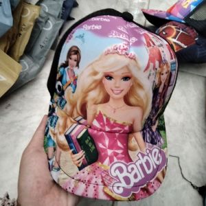 Topi Barbie Pink Hitam 