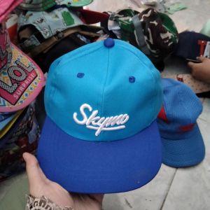 Topi Snapback Skymo Biru